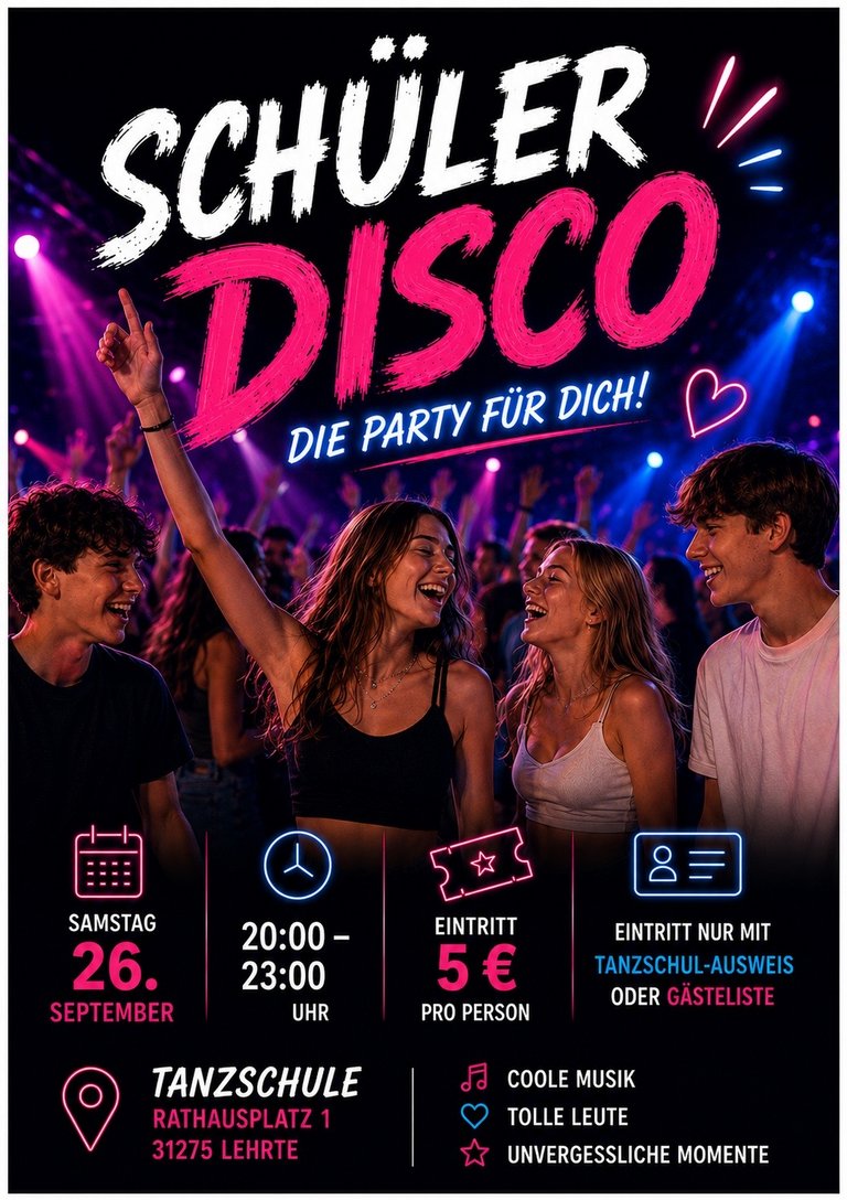 Bild zu Schüler-Welcome-Party